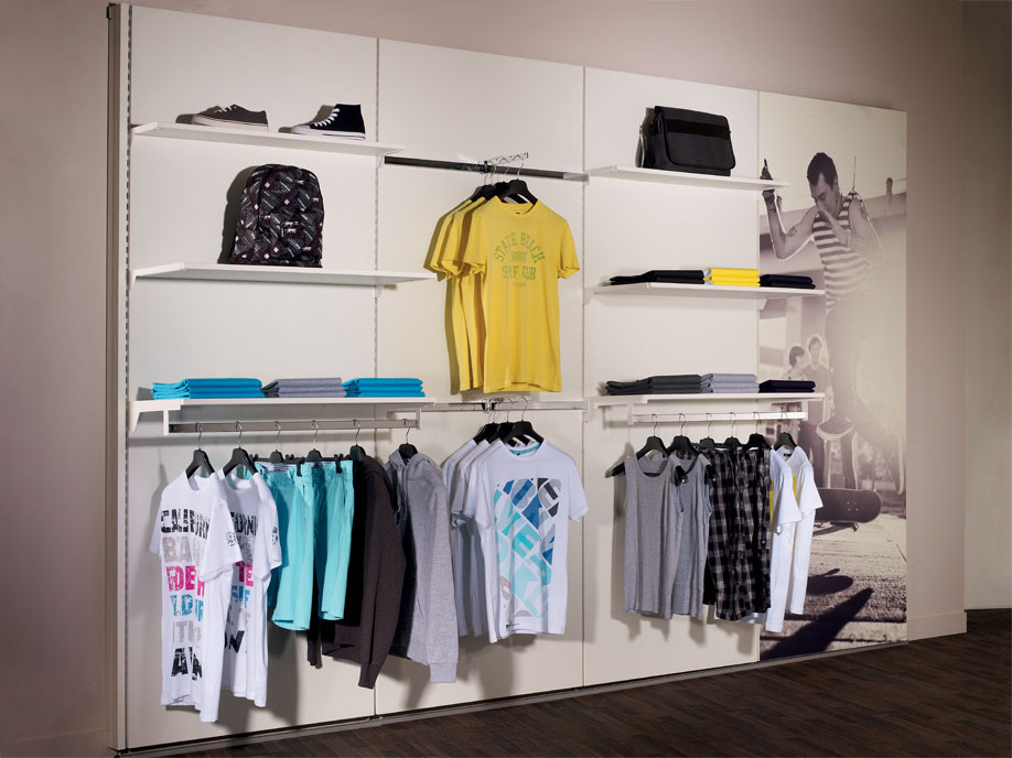 Autoportant et Habillage mural pour Magasin, boutique